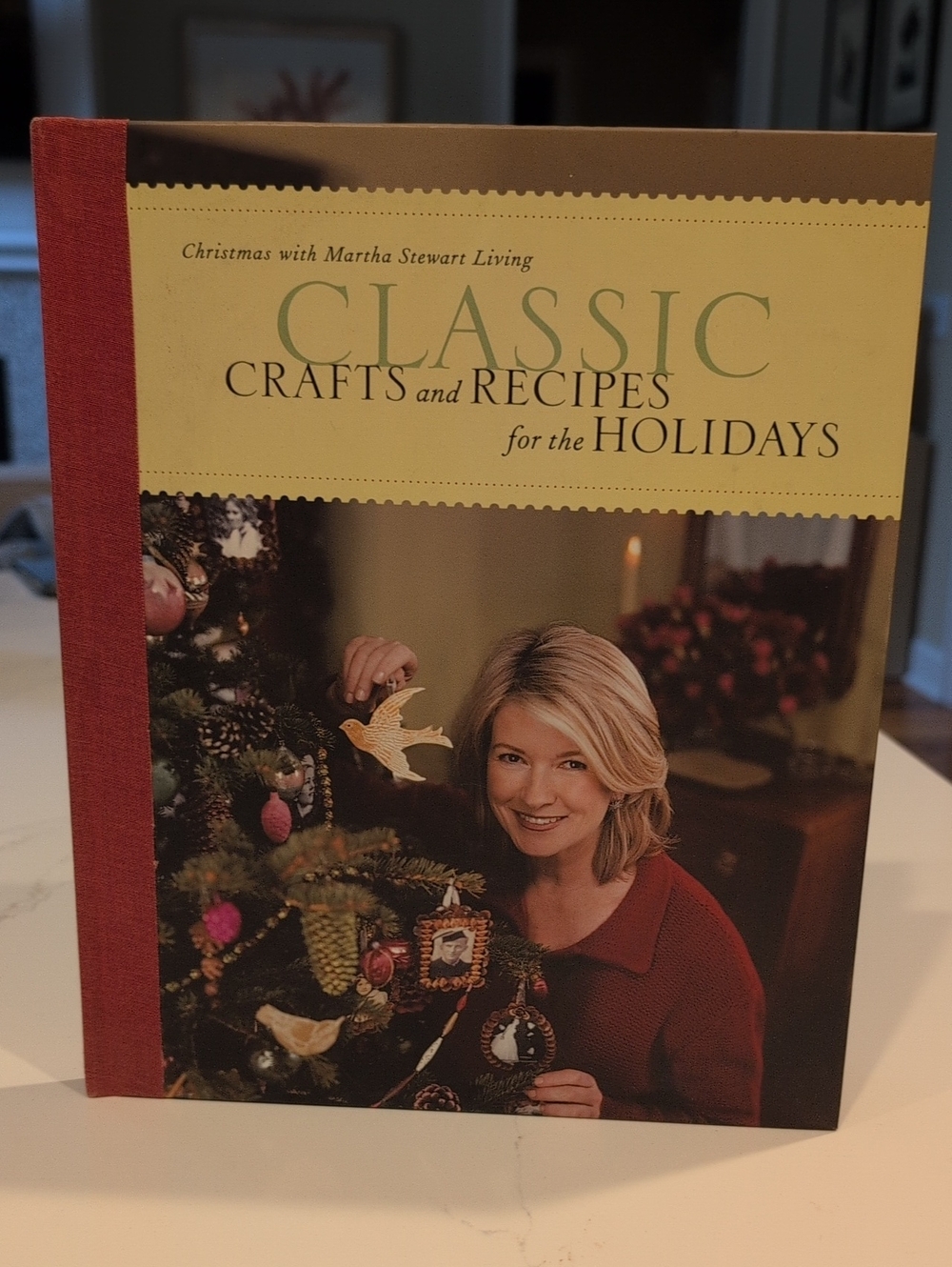 Martha Stewart Living Classic Crafts and Recipes for the Holidays Hardcover Book